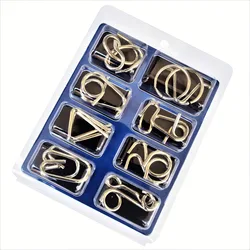 3D Metal Puzzle Set - Interactive Educational Brain Game (Style 3)