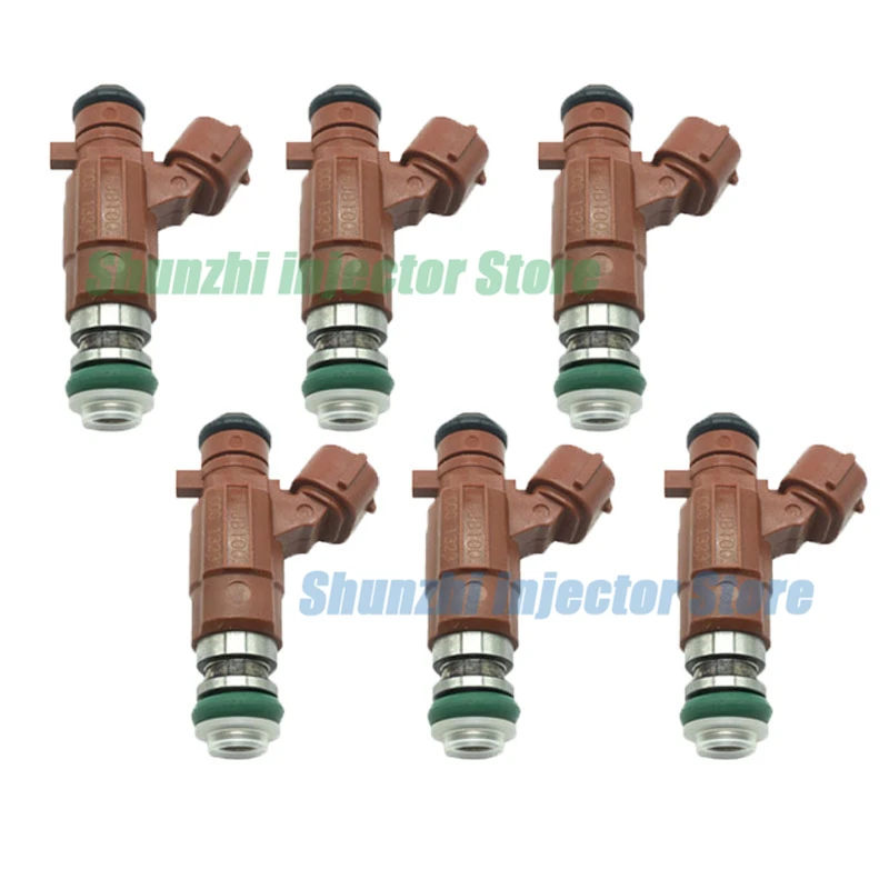6 шт. Топливные форсунки для Nissan Sentra X-Trail 2000-2003 1.8L 4Cyl QG18DE 16600-5L300 166005L300 16600 5L300 FBJB100