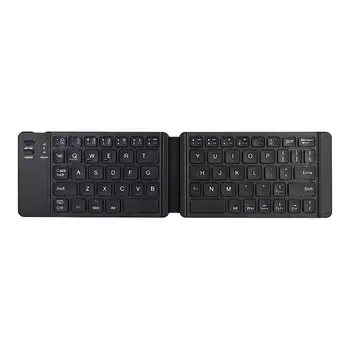 

Portable Portable Ultra Thin Light Mini Bluetooth 3.0 Folding Keyboard Wireless Rechargeable Keypad For IOS/Android/Windows Ipad