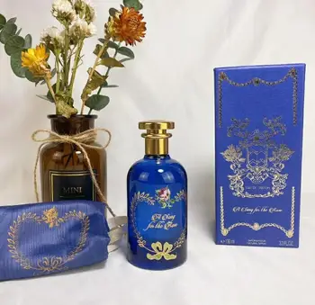 

Original 100ml Perfume For Men And Women Atomizer Glass Bottle Fashion Elegant Lady Parfum Scent Long Lasting Flower Fragrance