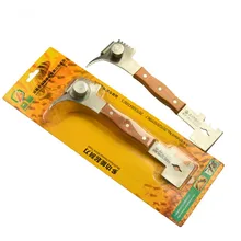 Пчеловодство скребок для инструментов многофункциональная утолщенная нержавеющая сталь деревянная рукоятка королевская пластина гнездо рамка Чистка пчелиный улей