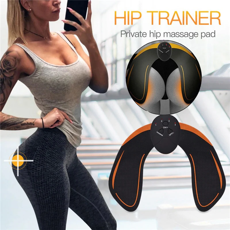 

Smart EMS Hips Trainer Electric Muscle Stimulator Wireless Buttocks Abdominal ABS Stimulator Fitness Body Slimming Massager Knit