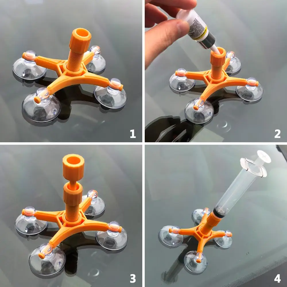 Hot sale glass repair tool sets windshield repair cracked set windscreen repair kit Hot sale glass repair tool sets windshield repair cracked set windscreen repair kit