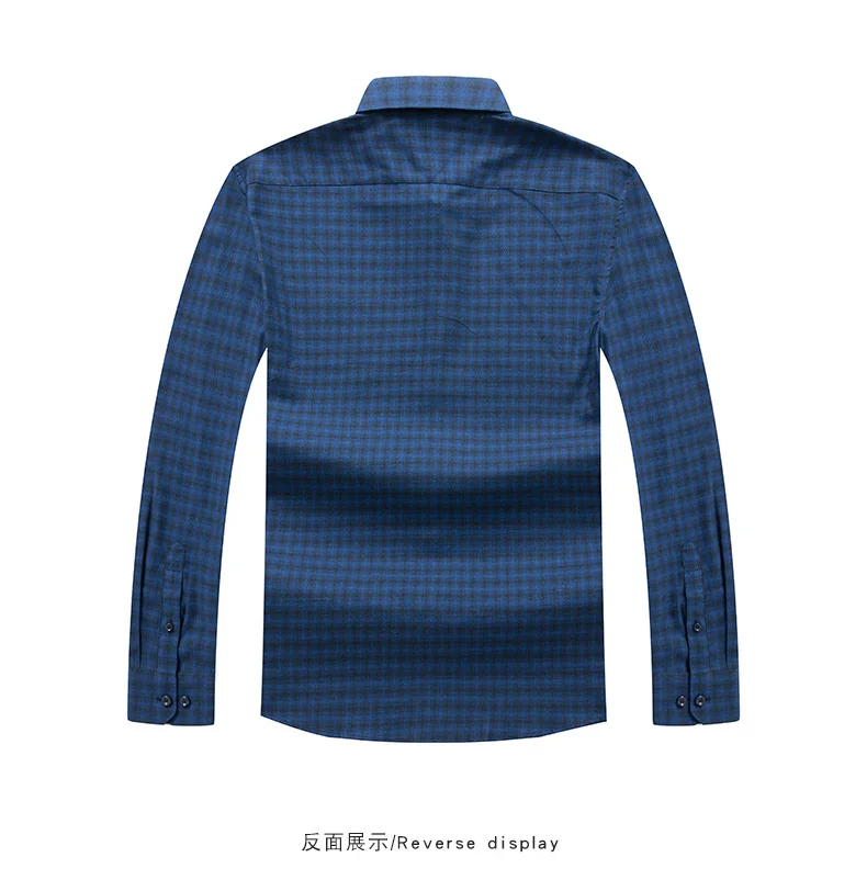 Мужские рубашки Slim Fit рубашки мужские модные деловые повседневные рубашки с длинными рукавами мужские рубашки для соцлиц Большие размеры