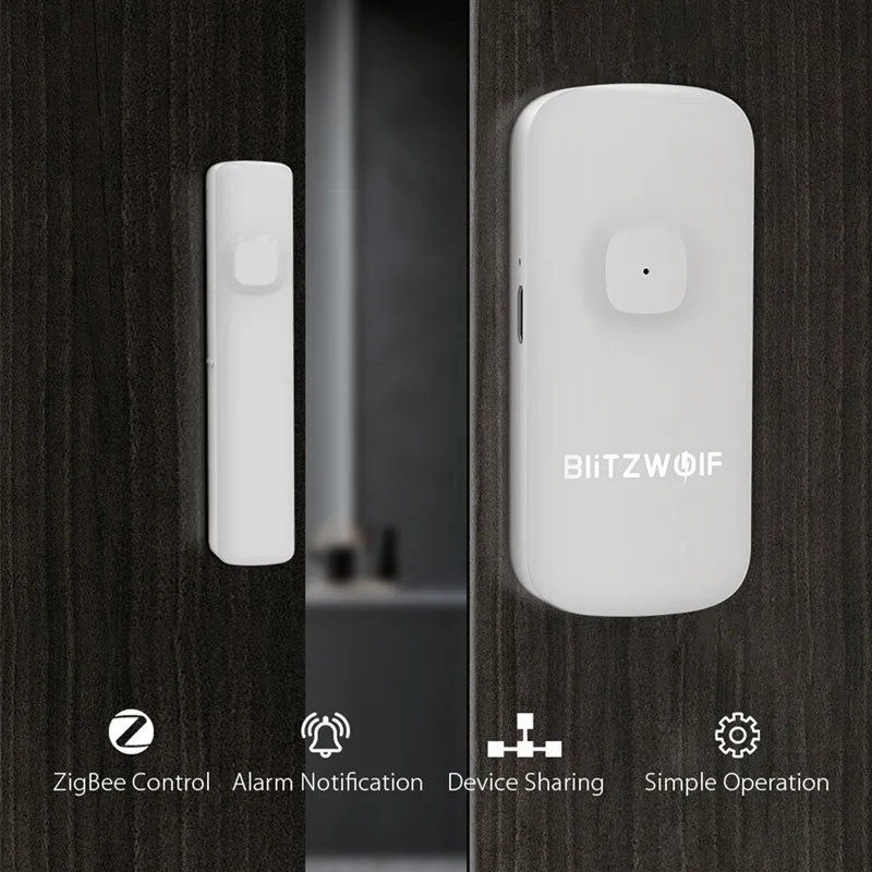 BlitzWolf BW IS2 Zigbee двери окна Сенсор Обнаружение открывания/близко приложение
