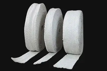 

width30 xthickness 5mm Ceramic fiber belt flame retardant insulation tropical high temperature-resistant fiberglass fiber belt