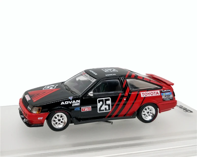 Toyota AE86 No25 1: 64 INNO64 Honda Civic Тип-R Fit Accord Mitsubishi EVO Toyota Corolla levin гонки литой модельный автомобиль - Цвет: Toyota AE86 No25