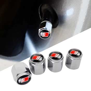 

Car Tyre Valve Stem Caps For Sline Logo A3 A4 A5 A6 A8 A1 B5 Q2 Q3 Q5 Q7 RS5 RS7 RS6 R8 S3 S4 S5 S6 S7 TT Tire Decoration