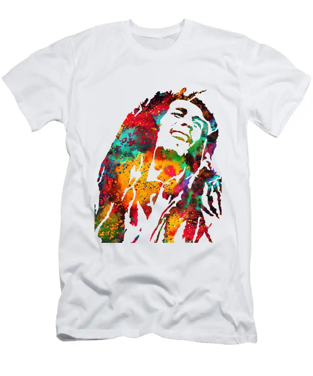 bob marley mens t-shirt