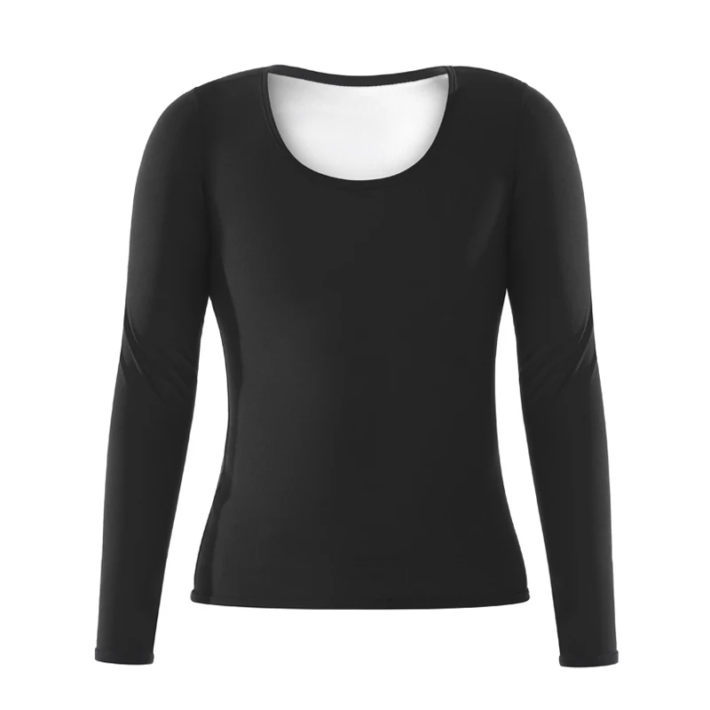 

New Women Sauna Shapers Thermo Sweat Tank Tops Body Shapewear Slimming Vest Waist Trainer Corsets Gym Fitness Long Sleeve Shirts