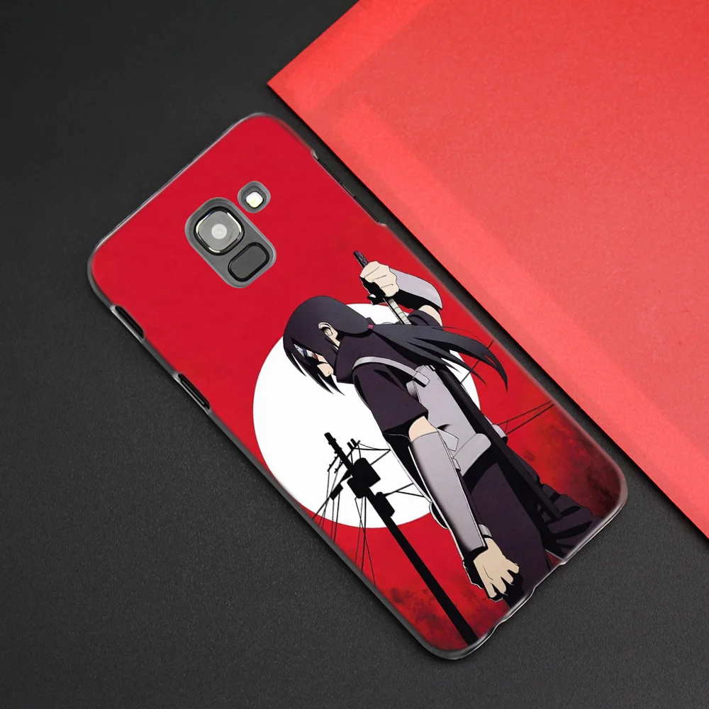 Naruto Uchiha Clan Case Cover for Samsung Galaxy A50 A80 A70 A60 A40 A30 A20 A20e A10 A9 A7 A6 Plus Note 8 9 10 Pro