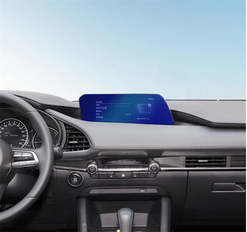 Авто gps dvd стеклянная пленка наклейка для mazda 3, авто аксессуары