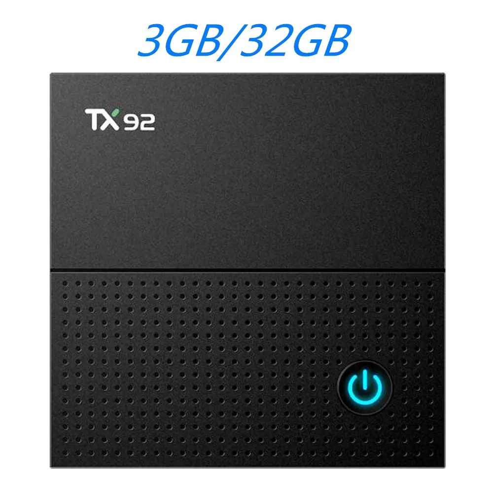 TX92 3GB 32GB MAAT 3 ГБ ОЗУ 32 ГБ Amlogic S912 телеприставка Восьмиядерный смарт 4K H.265 2,4G/5 ГГц Wifi 1000M BT 4,1 Android 7,1 Tanix tv box TX92 - Цвет: TX92 3GB 32GB