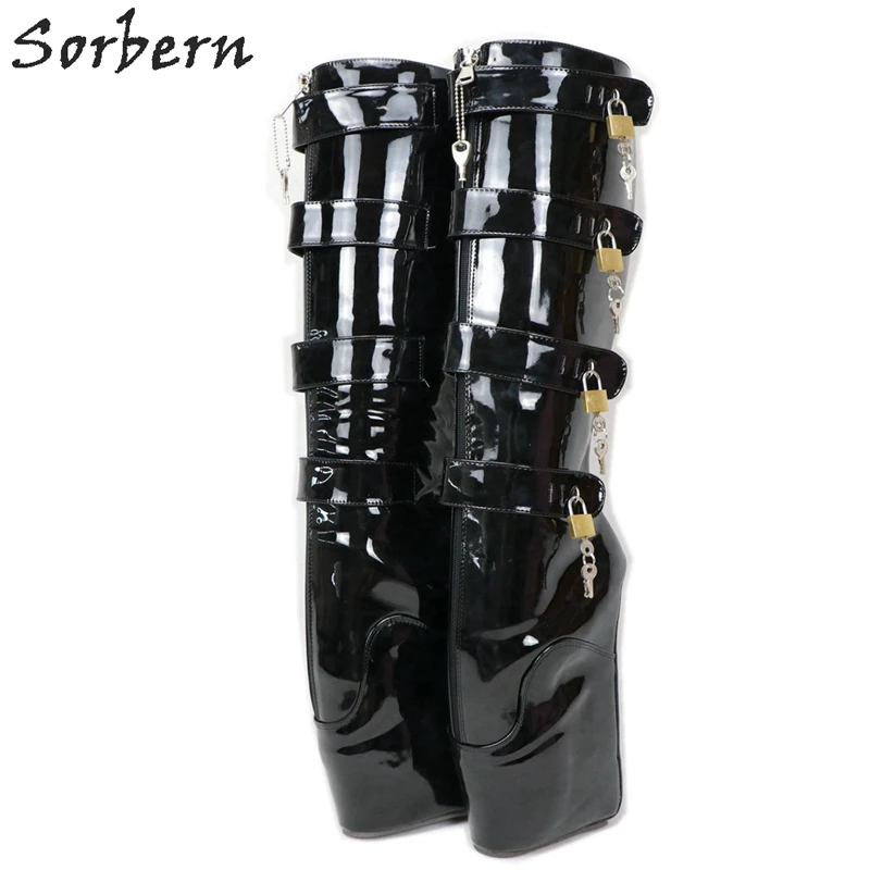 knee high slim leg boots