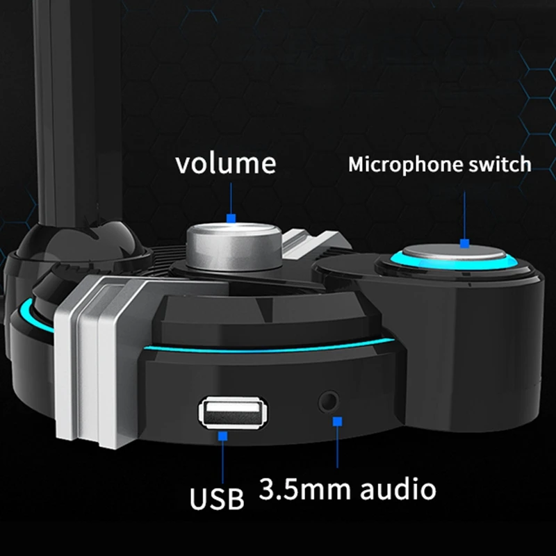Проводной микрофон USB студийный игровой ПК микрофон для компьютера Настольный профессиональный микрофон
