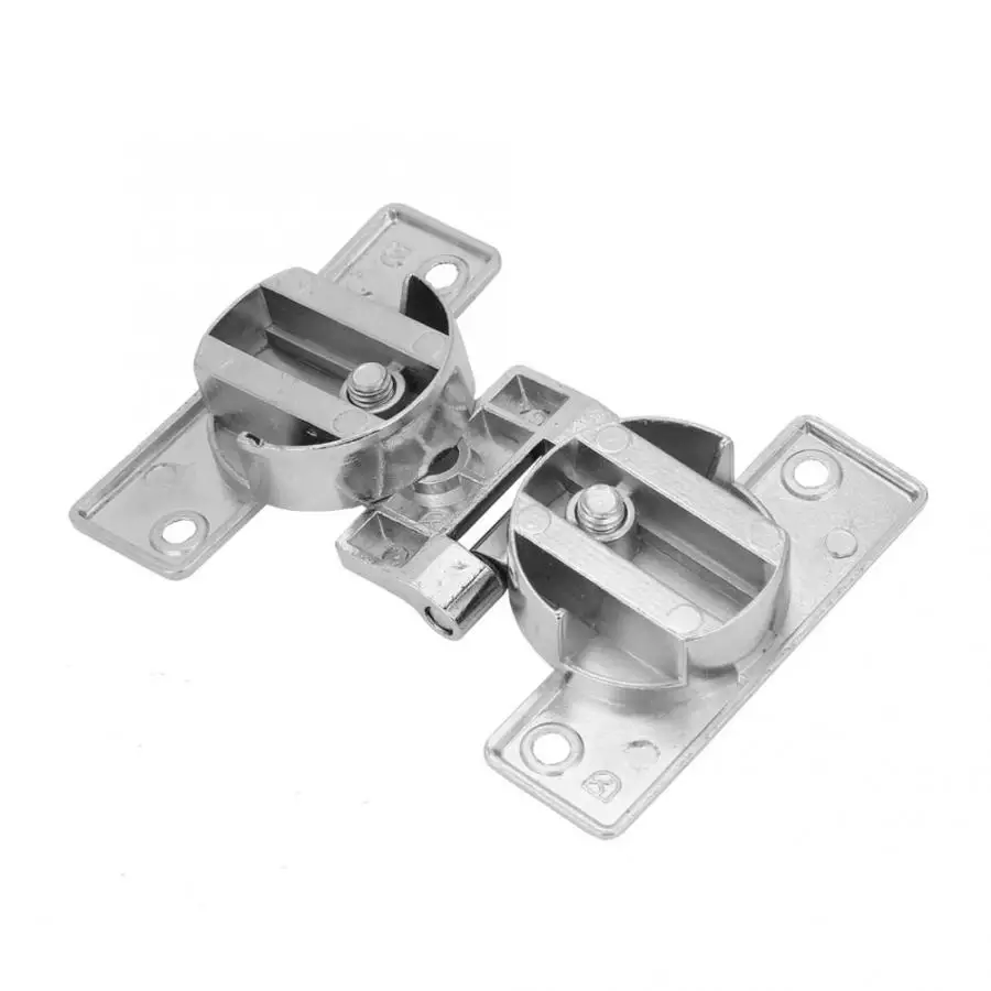

Stainless Steel Spring Hinge 1Pc -180 Degrees Zinc Alloy Furniture Door Folding Hinge Fixing Accessories Hinges Antique
