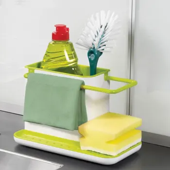 

Storage Shelf Rack Rag Pot Holder Multifunctional Kitchen Sponge Holder Cloth Drying Racks Can Be Hanging Home