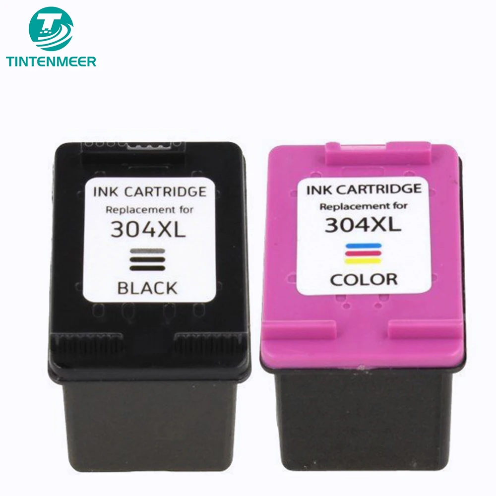 Cartuccia D'Inchiostro Tintenjing 304 304Xl Compatibile Per Hp304Xl Hp Envy 5010 5020 5030 5032 Deskjet 2620 2622 2630 2632 2633 2634 3720