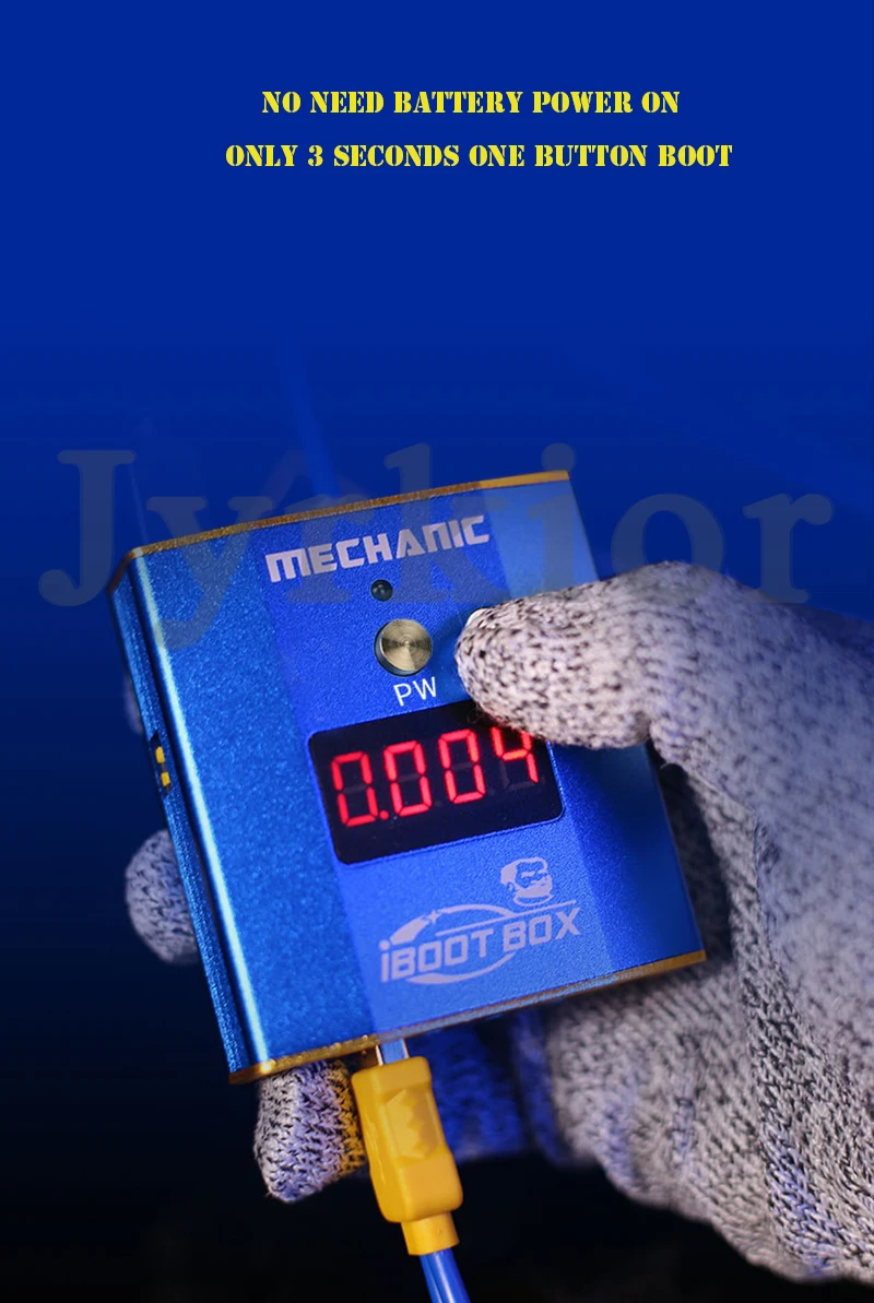 MECHANIC iBoot Box DC Power Supply Test Cable With ON/OFF Switch For iPhone Samsung Huawei Xiaomi Motherboard Repair Boot Line