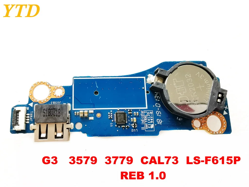 Для Dell G3 3579 3779 звуковая плата USB доска G3 3579 3779 CAL73 LS-F615P реб 1,0 испытанное хорошее
