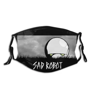 

Hitchhiker's Guide To The Galaxy Marvin The Paranoid Android With PM2.5 Filters Reusable Mouth Mask Anti Bacterial Protection