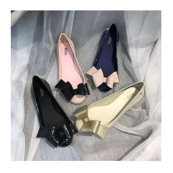 

Melissa Original Women Jelly Sandals Bow 2019 New Summer Ladies Sandals Melissa Female Shoes Non-slip Women Sandals Non-slip