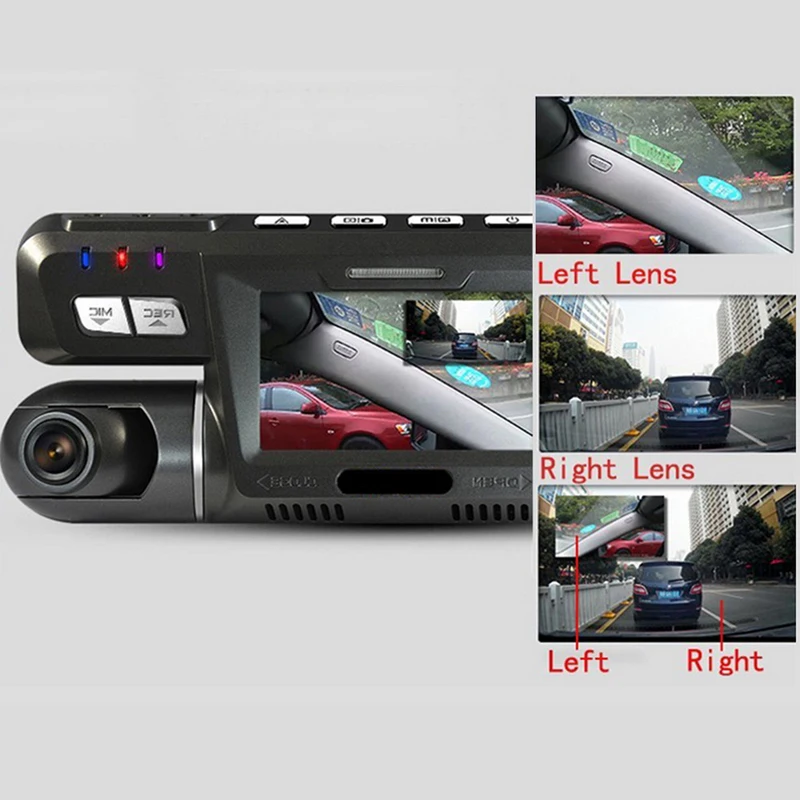 Видеорегистратор B80, Wi-Fi, 4 K, двойная, 1080 P, передняя и внутренняя камера, двойной объектив, видеорегистратор, двойная камера, Wi-Fi, для автомобилей, грузовиков, такси