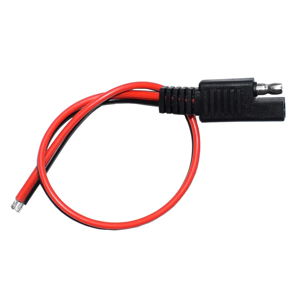 5 шт. SAE Мощность Автомобильный кабель удлинитель для 18AWG 30 см 2 шт/комплект булавки