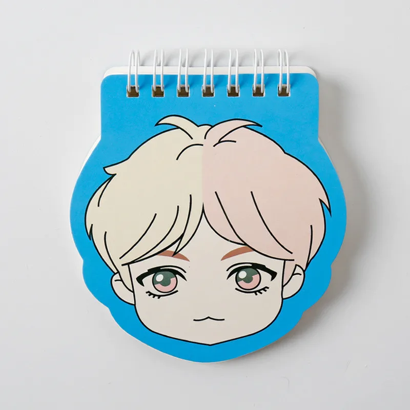 KPOP Bangtan мальчики 70 страниц аниме мультфильм катушка книга бумага Примечание Волшебный Магазин карта душа Persona JUNG KOOK JIMIN JIN SUGA FH245 - Цвет: V