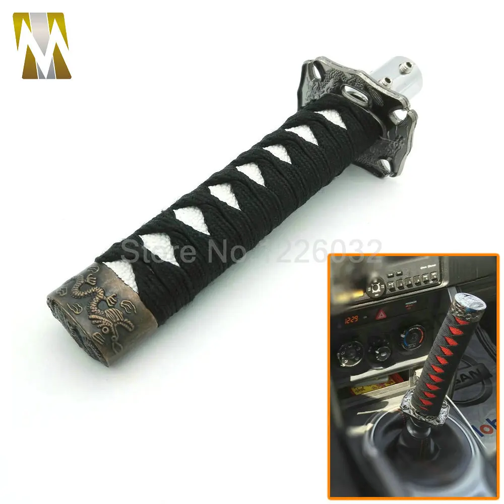 150 мм JDM Samurai Sword Shift Ручка переключения катана металлический Утяжеленный