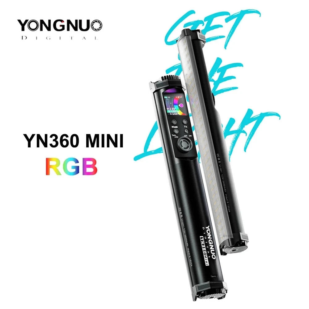 Светодиодная лампа для видеосъемки Yongnuo YN360 мини YN 360 Портативный светильник