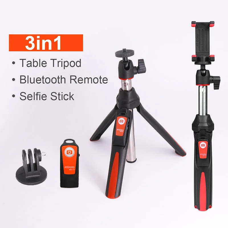 

Selfie Stick Tripod Stand Bluetooth Extendable Holder Portable For Mobile Phone VDX99