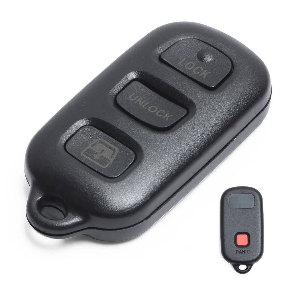 KEYECU для Toyota 4runner Sequoia дистанционный ключ брелок FCC ID: HYQ12BBX, HYQ12BAN, HYQ1512Y 4C чип