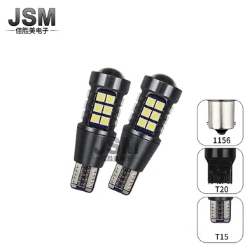 

New Car with Decoding Super Bright LED Reversing Light T15 1156 T20 - 3030-27smd Rogue Lamp Car Accessories Car Led Light