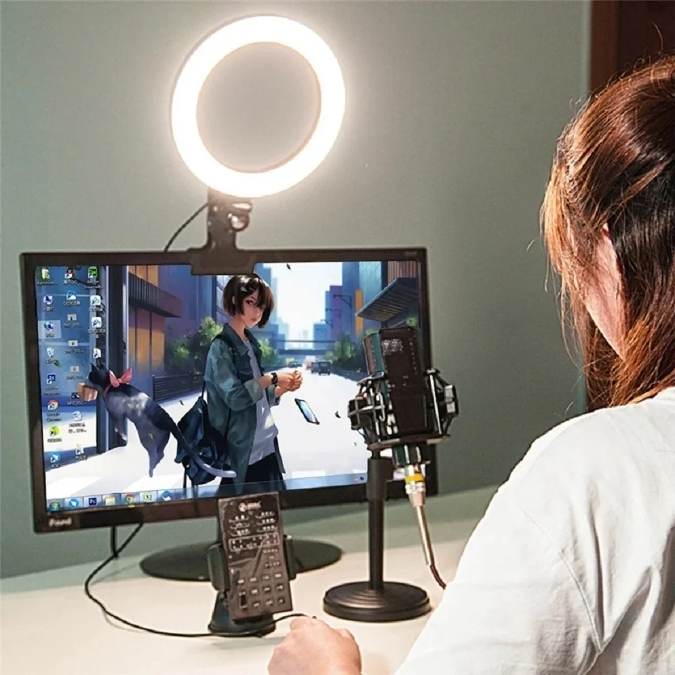 live streaming, estúdio, vídeo, fotografia, led regulável