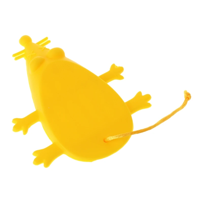 Door Stop Silicone Mouse Shape Protection For Baby Safety Stopper Security Guard