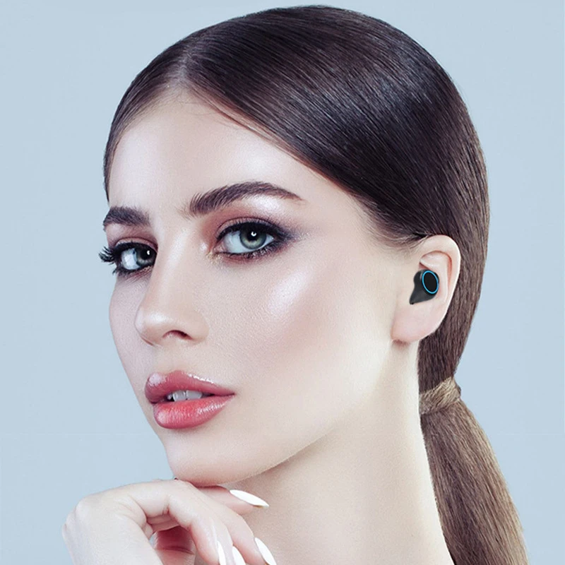 TWS Blutooth Earphones Wireless Earbuds with Touch Control 8D Sound Stereo Sports Gaming Headset Kulaklik Bank Elair Headphones