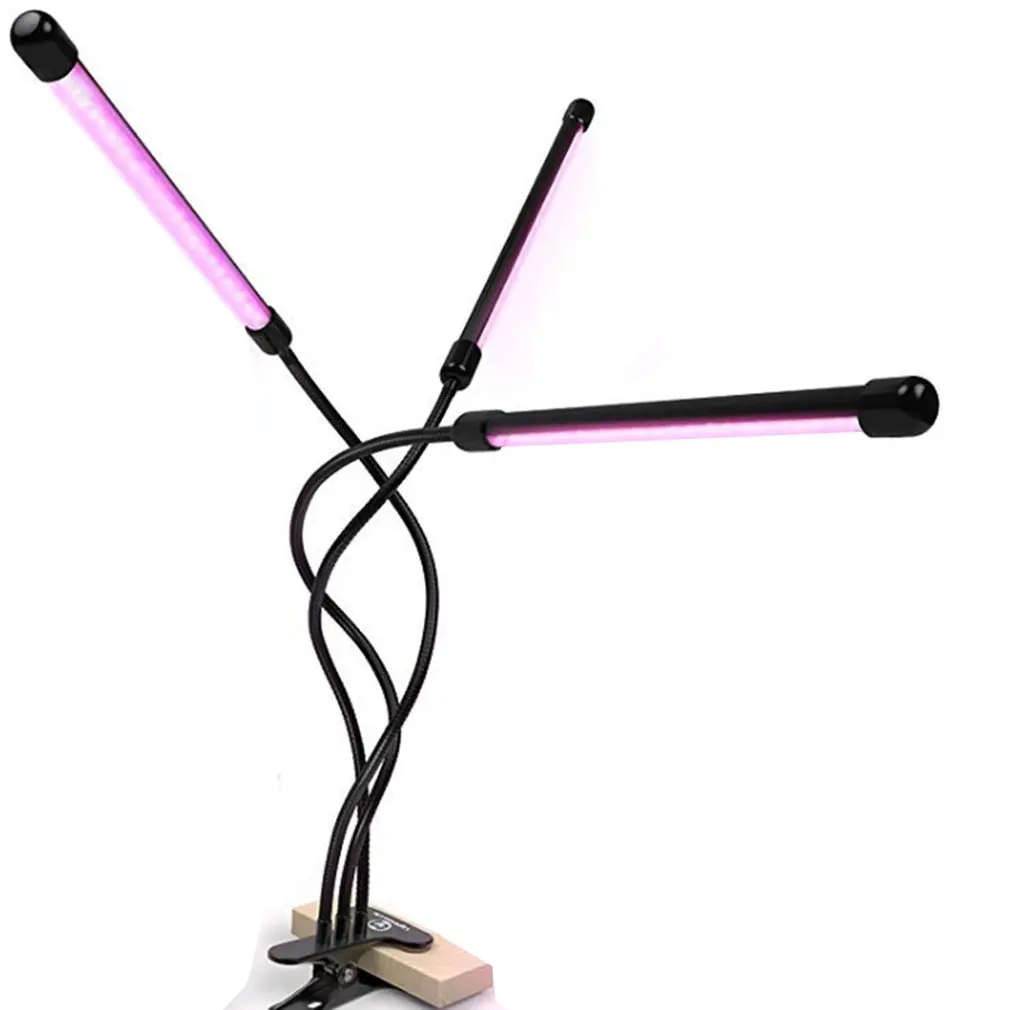 

3 Head LED Grow Light UV Growing Lamp Full Spectrum Indoor Plants Hydroponics Vegetable Indoor Greenhouse Use