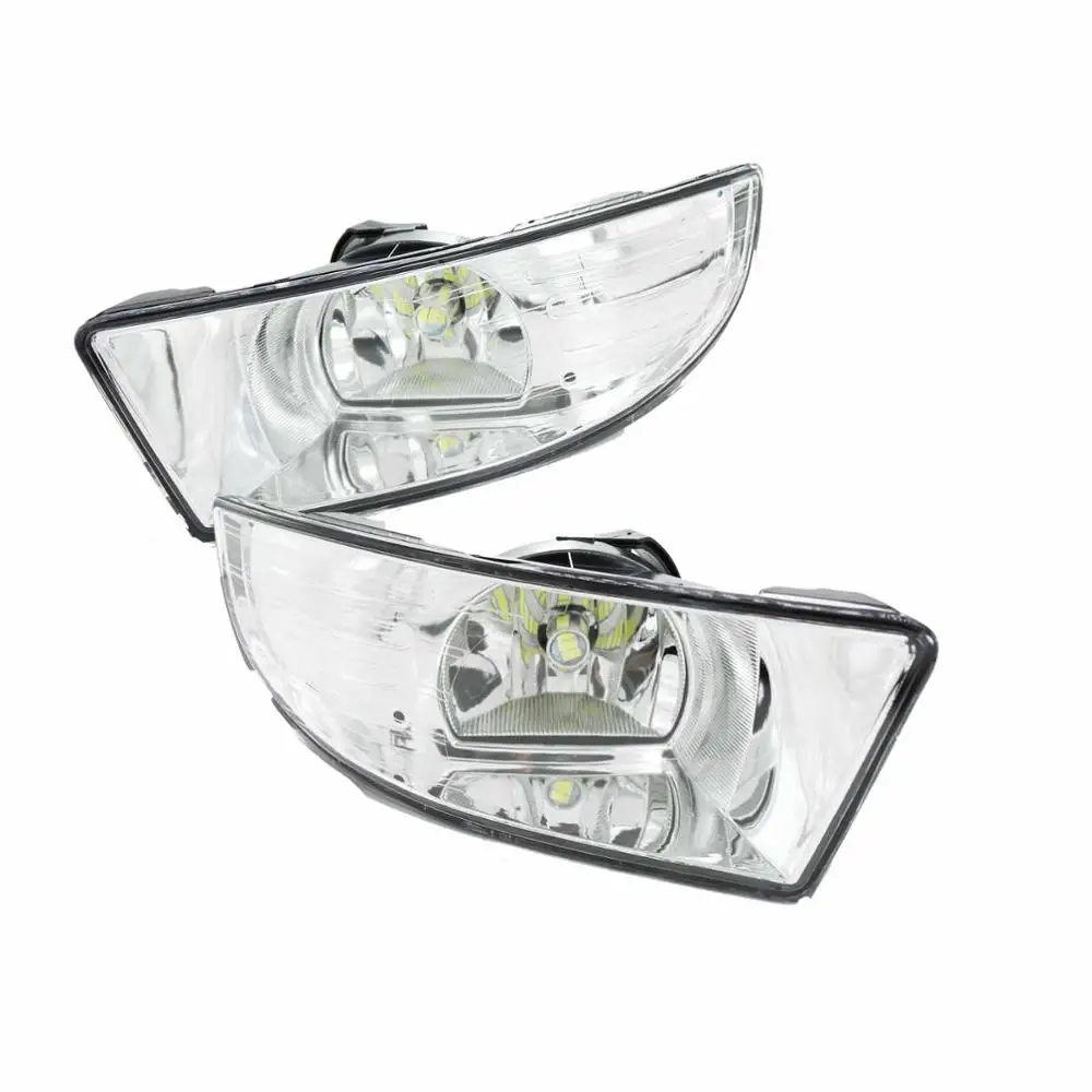 Автомобильный светодиодный противотуманный фонарь для Skoda Octavia A5 A6 2009 2010 2011 2012 2013 передняя противотуманная фара противотуманный светильник светодиодный ламповый провод