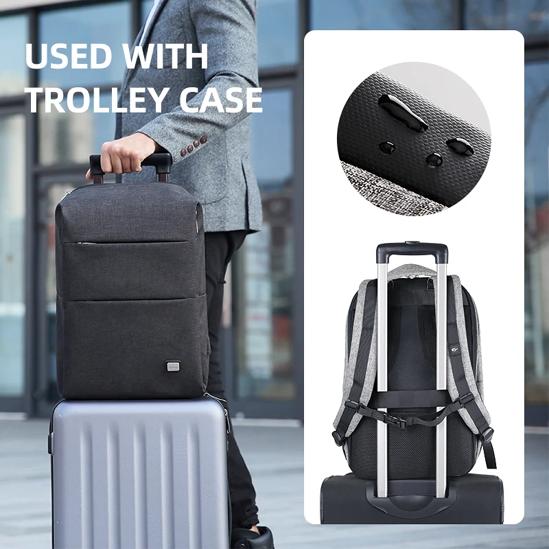 Мужской рюкзак для ноутбука Mark Ryden вместительный водоотталкивающий школьный 15 6