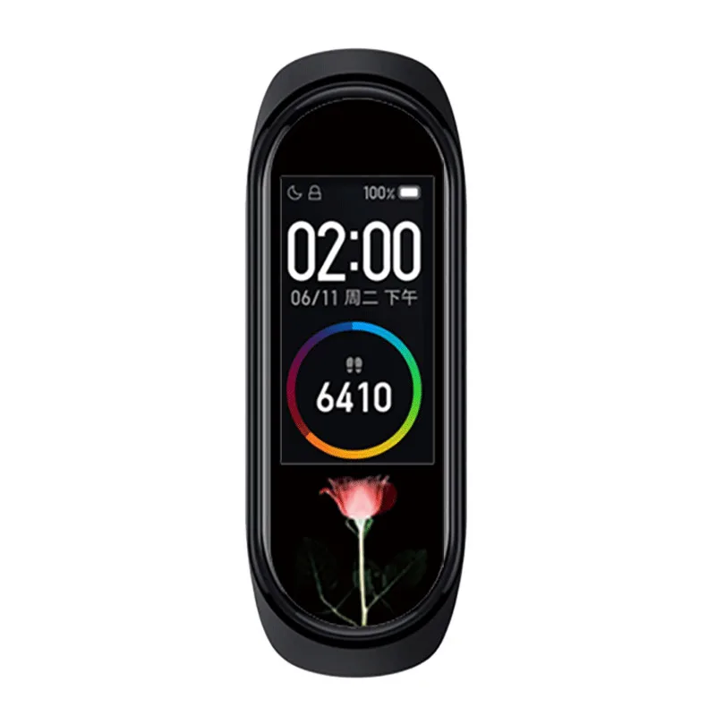 10 шт упаковка Анти-Царапины ПЭТ красочные mi band 4 защитная пленка для экрана для Xiaomi mi Band 4 Смарт Браслет аксессуары