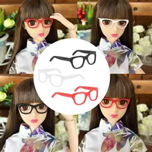 

1/6 Miniature Doll Glasses Photo Props Sunglasses Gift Fashion Cute Children Toys Lensless