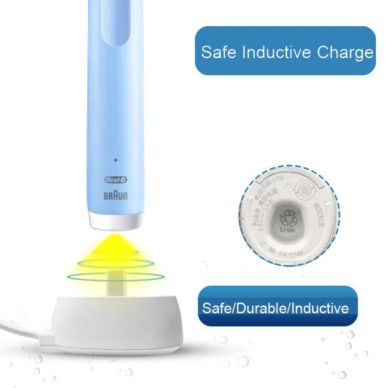 Model 3757 Replacement Electric Toothbrush Charger For Braun Oral-B D12 D20 D16 D10 EU 100-240V Inductive Charging Base Adapter