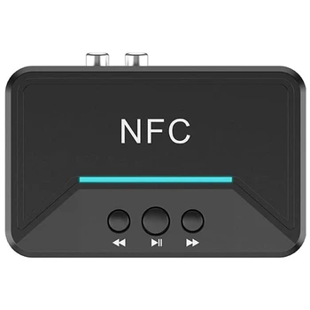 

Bluetooth 5.0 Receiver Adapter NFC 3.5mm o AUX Wireless Output for Amplifier Speaker