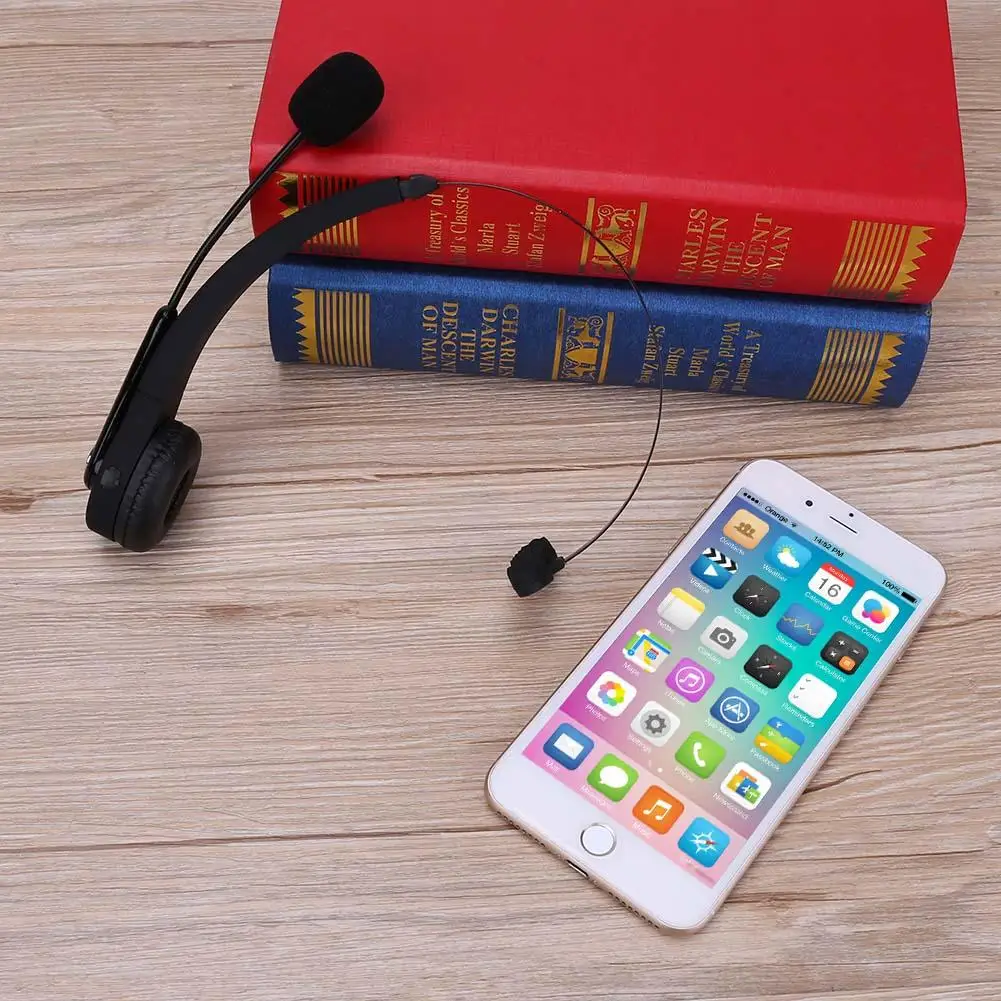 Noise Canceling with Mic Handsfree for PS3 Mobile Phone Laptop Mini Headphone Mono Wireless Bluetooth Headset Headphone