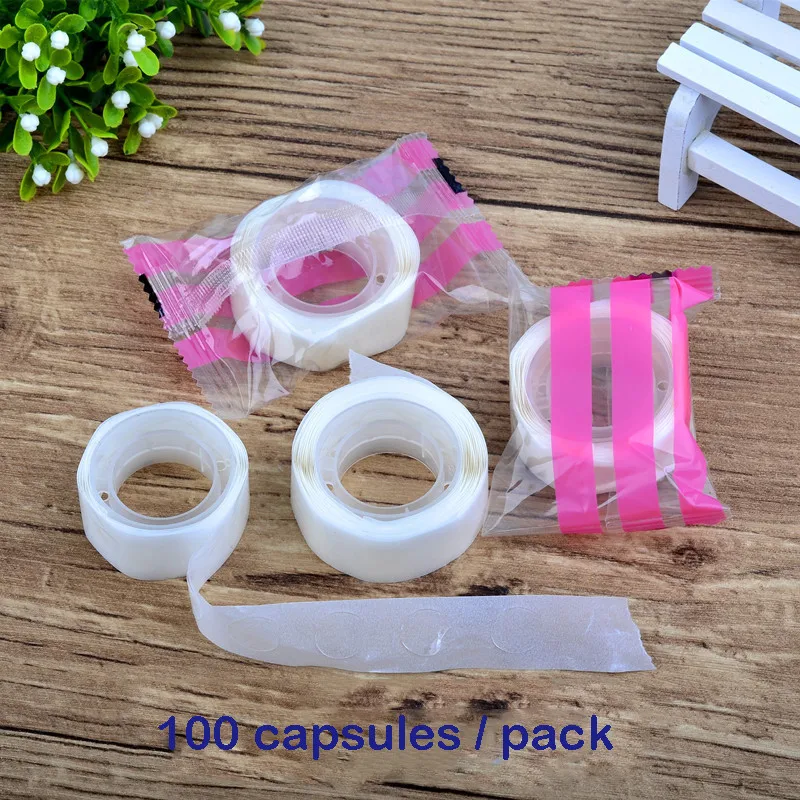 100 шт./рулон липкие двусторонние резиновые шары в горошек | Дом и сад