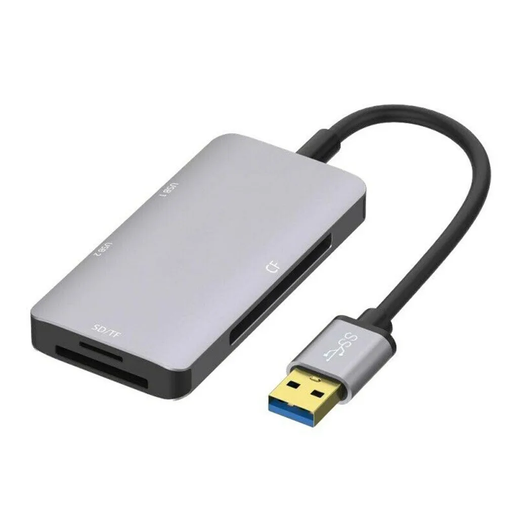 Type-C USB 3,0 до 4K HDMI USB 3,0 SD TF кардридер 6в1 концентратор адаптер для ПК USB 3,0 usb-хаб высокая скорость для ПК компьютера