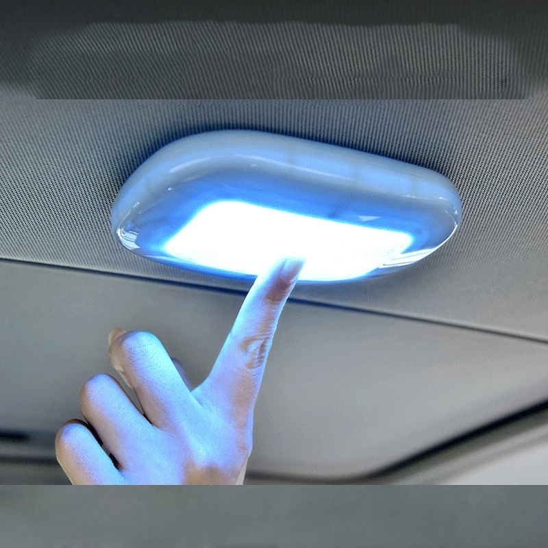 Перезаряжаемый автомобильный светильник для чтения, светодиодный интерьерный светильник, светильник для багажника, Автомобильный потолочный внутренний светильник ing