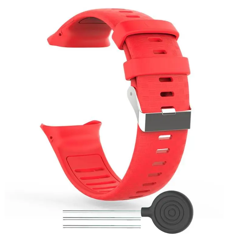 Red Для Polar Vantage V силиконовый смарт-ремешок для часов, браслет, ремешок, замена, запасные части, аксессуары для наручных часов - Цвет ремешка: Red