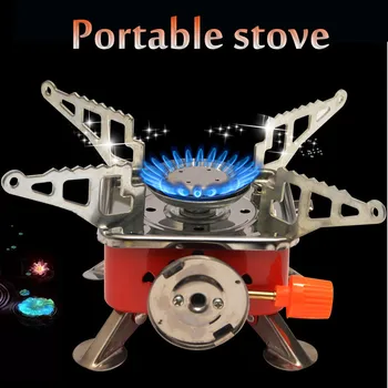 

Windproof Outdoor Gas Stove Foldable Stove Burner Portable Foldable Square Furnace for Outdoors#20